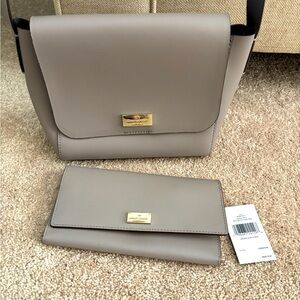 Kate Spade crossbody purse with matching wallet
